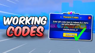 ALL WORKING CODES In Blox Fruits! *UPDATED*