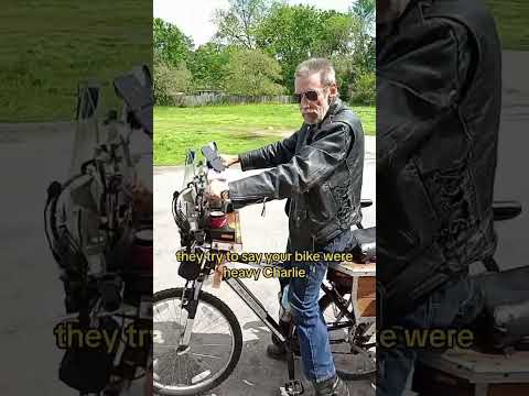 He has the perfect setup #motorcycle #wholesome #cute #funny