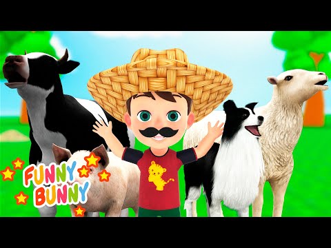 Old MacDonald Had A Farm Song - Kids Songs & Nursery Rhymes Compilation