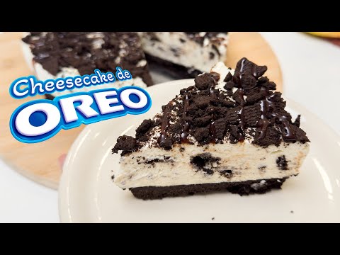 Cómo hacer un cheesecake de Oreo (Receta fácil)