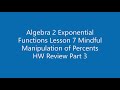 Exponential Functions and Decrease Rates