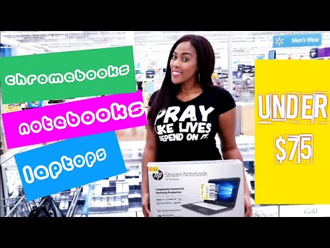 Walmart Haul Chromebook & Notebook Laptops under $75!