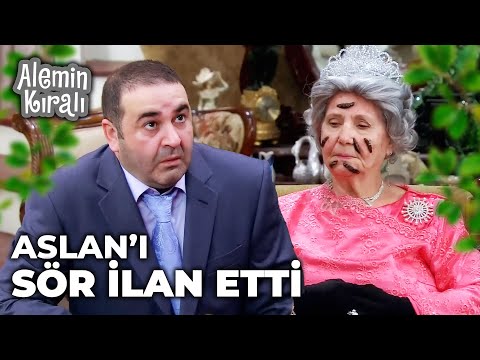 Aslan, İngiltere Kraliçesine sülük yapıştırdı - Alemin Kıralı