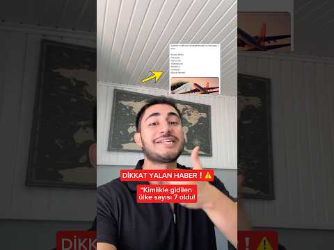 Aman diyim havalimanına gidip dönmek zorunda kalmayın! 😅