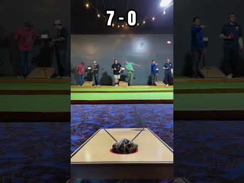 Take advantage of those extra points #aclcornhole #cornholelife #cornholeaddict #cornholetournament