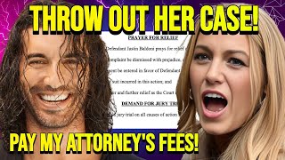 Justin Baldoni STRIKES BACK — DEMANDS Blake Lively’s Lawsuit Be THROWN OUT!
