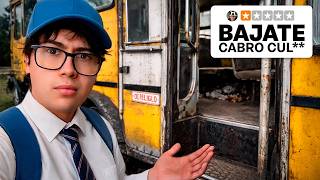 Viajé en las Micros que Insultan a ESTUDIANTES