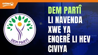 Desteya Rêveberiya Navendî ya DEM Partî li navenda xwe ya Enqerê li hev civiya.