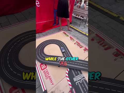 The Most Unusual Slot Car Race You’ll Ever See 😬 (@emil_open)