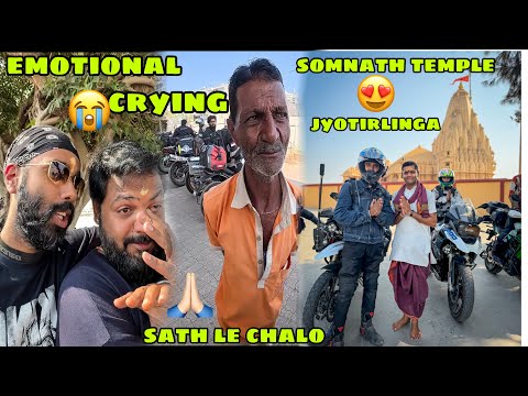 Patanhi kyu aj Ride par sab Emotional ho gye 😭 Somnath Temple hote huye Diu pahuch gye 😍 Best Day