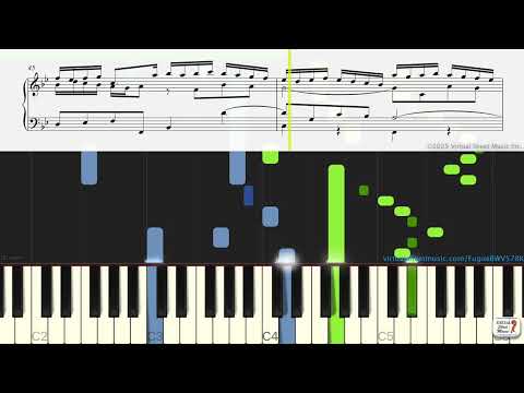 Fugue in G minor BWV 578 by Johann Sebastian Bach - Practice Video