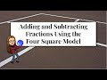 Adding and Subtracting Fractions with the Four Square Model