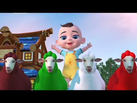Baa Baa Rang-Birangi Bhediya! 🐑🌈 बच्चों के लिए रंगों वाला मजेदार गीत