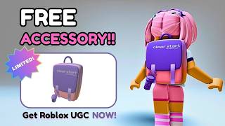 FREE BACK TO SCHOOL BACKPACK 🎒💖 LIMITED ROBLOX UGC GUIDE!