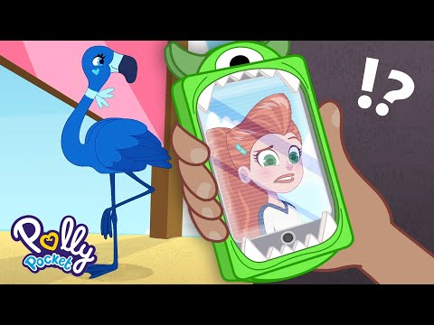 Polly Pocket: Frenezi De Flamingos | Temporada 4 - Episódio 12 | Parte 2 | Desenhos animados