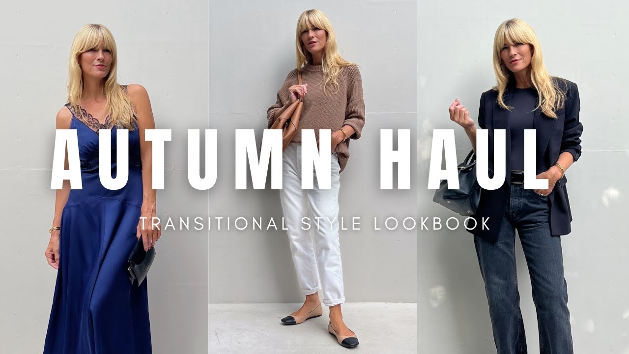 AUTUMN TRY ON HAUL 2023 | Effortlessly chic transitional style | LOOKBOOK