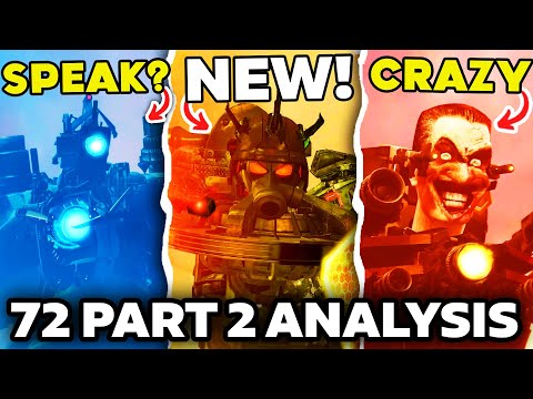 NEW ASTRO TOILET?!  -  SKIBIDI TOILET 72 Part 2 ALL Easter Egg Analysis Theory