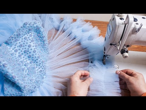 فكرة جديدة لخياطة فستان عيد الميلاد | صنعها لأول مرة ✅💃