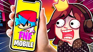 ¡PROBE FNF MOBILE Y LE METI MODS!😨​😱​ CASI ME EXPLOTA