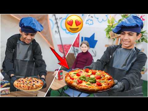 مودي فتح مطعم بيتزا 🍕 ￼