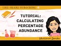 Calculating Isotopic Abundance