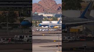 Air Force 2 landing in Phoenix with Charlie Kirk #Charliekirk #airforce2 #turningpoint #usa #phx #Az