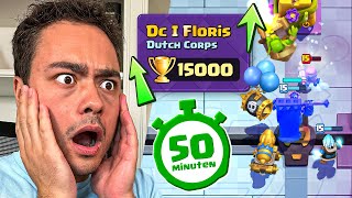 Pushen naar 15.000 Trofeeën op Clash Royale!