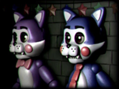 Todos los animatronicos de five nights at candy
