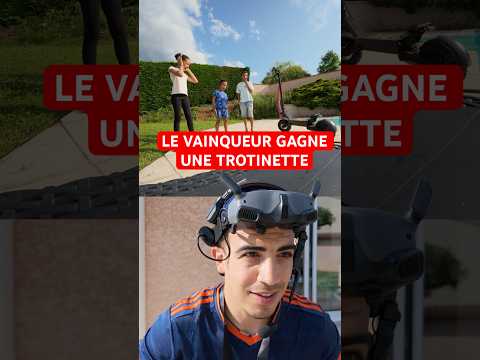 LE VAINQUEUR GAGNE UNE TROTINETTE ÉLECTRIQUE #virale #drole #humour #mdr #drone