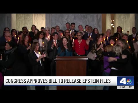 Congress approves bill to release Epstein files