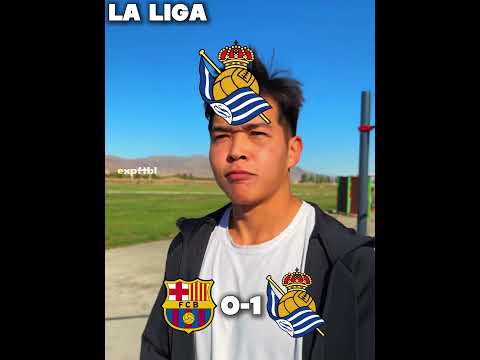 Real Sociedad Vs Barcelona Match Result 🔥 #laliga