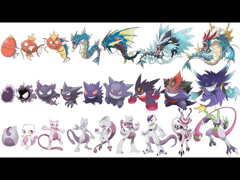 All 151 Kanto Pokémon Mega Evolutions & More Stages | Max S