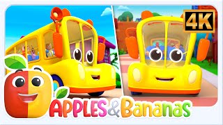 Wheels On the Bus Go Round and Round Nursery Rhyme for Kids