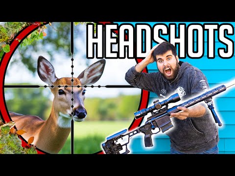 HEADSHOTS ONLY DEER HUNTING!! *3 Doe Kills*