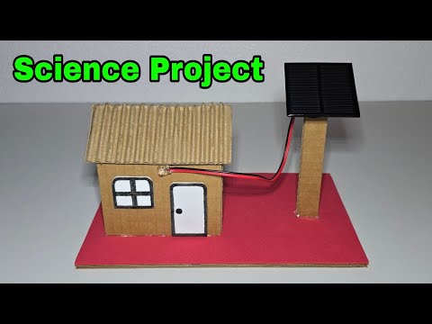 Solar Energy Working Model Science Project | Solar Power System