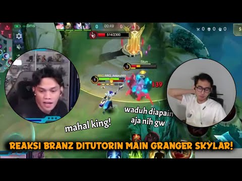 REAKSI BRANZ DITUTORIN GRANGER SAMA SKYLAR! PARTY ANOMALI VS PARTT KING BRANZ!