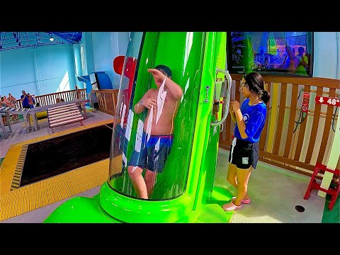 Wolf Tail Drop Waterslide at Great Wolf Lodge | Perryville, USA