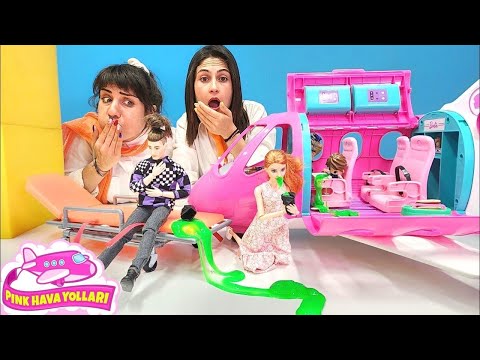 Pink Hava Yolları'nda yemek maceralı! Uçakta neler oluyor?!