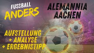 38. Spieltag 3. Liga SV Wehen Wiesbaden - ALEMANNIA Aachen - AUFSTELLUNG und Prognose