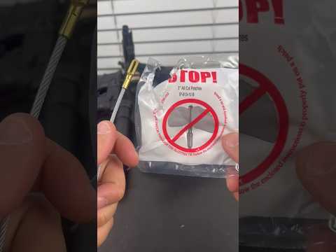 How to clean gun barrel without scratching glock 19 #shorts