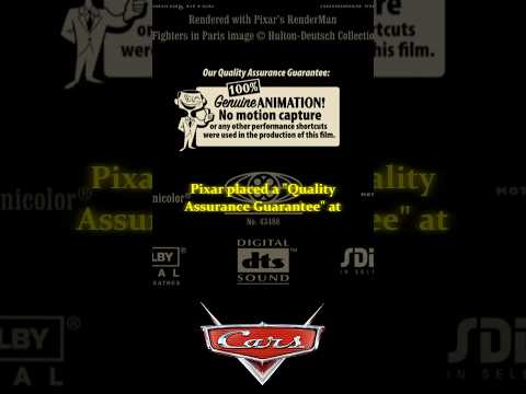 Details you missed in Pixar’s Cars