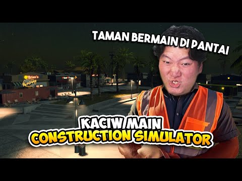 TAMAN BERMAIN DI PANTAI - Construction Simulator Indonesia #3