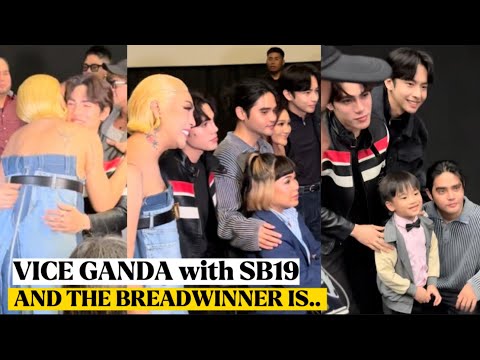 🔴 VICE GANDA & SB19 REACTION AFTER WATCHING ‘And The Breadwinner Is’ ARGUS NAGPA-PICTURE DIN ‼️