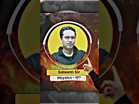 Saleem Sir AURA๐ฟ #physicswallah #ashortaday