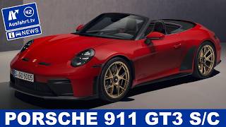 2026 Porsche 911 GT3 S/C Cabriolet mit Saugmotor und Handschalt-Getriebe? Wie geil ist das denn?