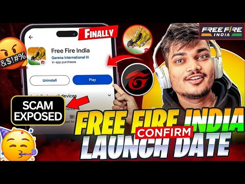 🥳 Free Fire India Launch Date 😱 Free Fire India Release Date 🤯 Free Fire India Launch 5 January