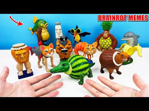 All My Italian Brainrot Meme Clay Figures With Making Process part 2
