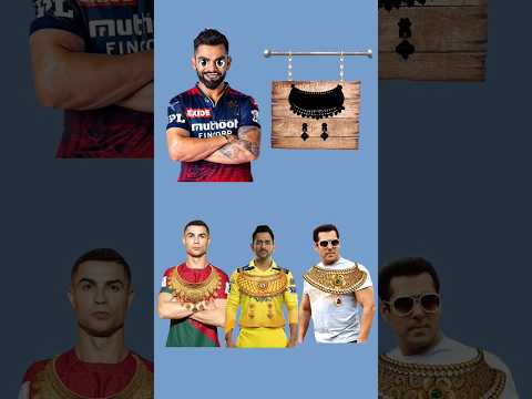 Virat Kohli ka Haar kisne chori Kiya?! 😨 Ronaldo vs Dhoni vs Salman #trending #shorts