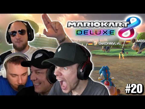 🤣🤔FATALE FAHRKÜNSTE & SERIENTALK - MARIO KART mit MONTE, DANNY & SASCHA #20 | ELoTRiX Highlights