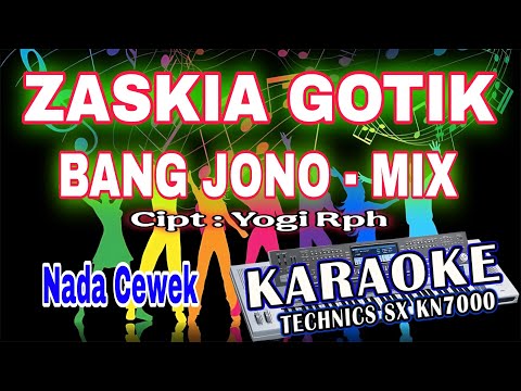 KARAOKE BANG JONO MIX NADA CEWEK KN7000 DENI RECORD